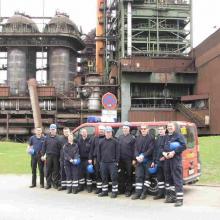 Besuch des Stahlwerks der Salzgitter AG